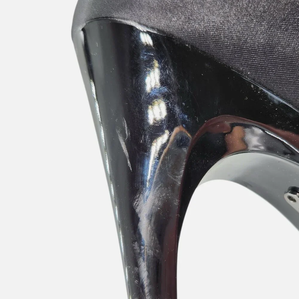 H by Halston Gem Embellished Caged Peep Toe Platform Heel Sandal 7 Jewel Sexy
